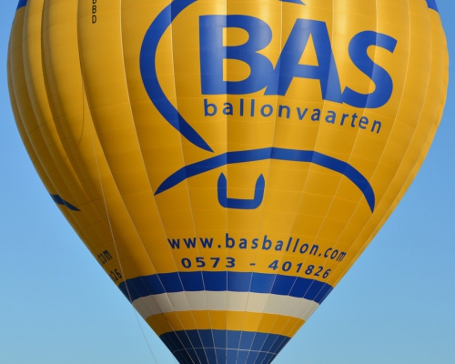 Eerste ballonvaart PH BBD Luchtballon